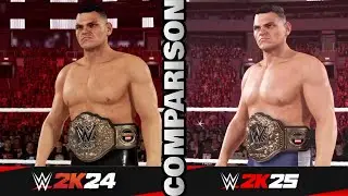 WWE 2K25 vs WWE 2K24 