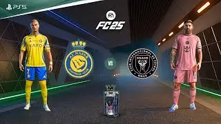 FC 25 - Al Nassr vs Inter Miami | Cristiano Ronaldo vs Lionel Messi epic goat clash