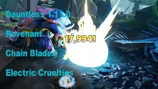 Dauntless 1.11.0 Chain Blades Build + Escalation Gameplay