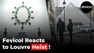 Fevicol&rsquo;s Clever Response to the &euro;88M Louvre Heist | Viral Brand Moment