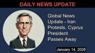 Global News Update - Iran Protests, Cyprus President Passes Away | Evening Update