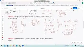 Ardıcıl ədədlərin tapılması qaydası - Dəyanət