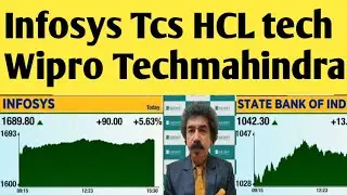 IT शेयरों ओर बैंकिंग शेयरों ललकार | Infosys Share | Tcs Share | Wipro Share | Tech mahindra  | sbi 