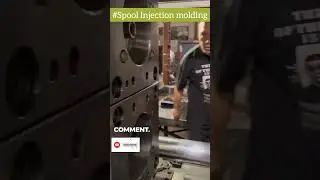 Spool injection molding #machinists #manufacturing #injectionmold #injectionmolding #mold #shorts