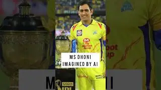 M S Dhoni by AI #msdhoni #msd #mahendrasinghdhoni #dhoni #cricket #indiancricket #msdhonistatus #ai