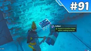 Secret Season 9 Week 4 Fortbyte Location (Fortbyte #91) - Fortnite