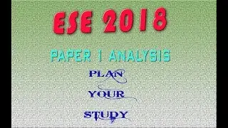 ESE PRELIMES PAPER 1 SUBJECT WISE MARKS DISTRIBUTION