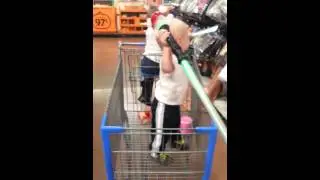 scaring babies