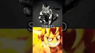 Garou (all forms) VS Luffy (final forms) #opm#garou#onepiece#luffy#anime1v1