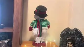 Gemmy Animated Booty Shaking Snowman 