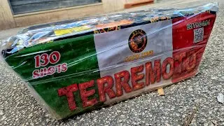 Terremoto gold dragon fireworks 130 shots