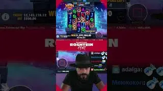 💰 ROSHTEIN'S amazing $1.4 MILLION win on TRANSYLVANIA MANIA 🦇 #bigwin #roshtein #slot #jackpot