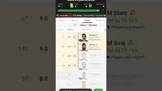 Dream11 team RCB VS KKR  7:30pm #viral #ipl #cricket #edit #edit #edit #king #dream11 #viratkohli