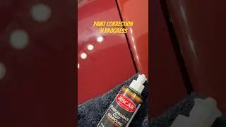This 1983 Mercedes SL paint correction with Performance Cut Compound.