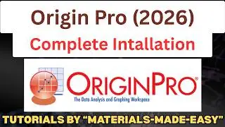 OriginPro 2026 for Beginners: Download, Install & Activate in 4 Minutes #origin #research