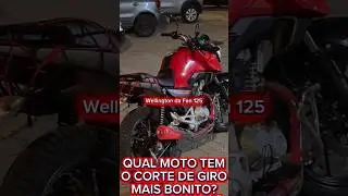 QUAL MOTO TEM O CORTE DE GIRO MAIS BONITO? DEIXE SUA OPINI&Atilde;O..#start #shorts #shortvideo #titan125