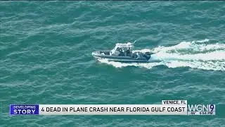 Police: 4 dead in plane crash off Florida's Gulf Coast