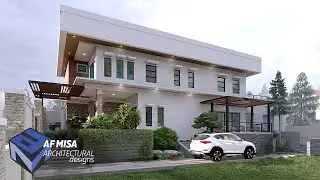 CONTEMPORARY 2-STOREY FAMILY HOUSE DESIGN IN CAVITE