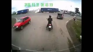 USA Car Crash Compilation Fail 2014   39