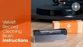 How to Use the SPINCARE Velvet Record Cleaning Brush - Step-by-Step Guide