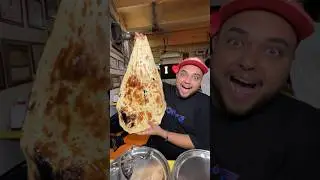 India&rsquo;s Biggest Naan 😳😳 ऐसा निकलेगा Socha नही था 😱😱 #shorts
