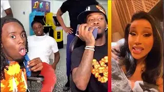 How Offset Allegedly Caught Cheating On Cardi B Live Stream With Kai Cenat
