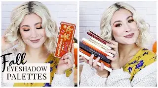 FALL EYESHADOW PALETTES 2019 |  EYESHADOW PALETTES FOR THE FALL |  EYESHADOW PALETTE RECOMMENDATIONS