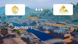 Godlike vs Insane 4v4 Pai NaN fight in BGIS.