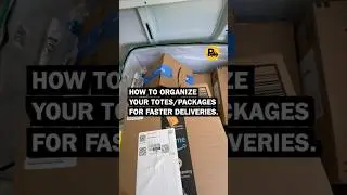 How To Organize Your Amazon Packages For Faster Deliveries! 📦 #amazondelivery #amazondeliverydriver