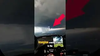 A storm like you've never seen before! ⚡🌪️ #CrazyWeather #NaturePower #UnrealView