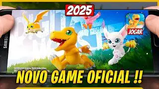 💥LAN&Ccedil;OU NOVO GAME INCR&Iacute;VEL DO DIGIMON para CELULAR 2025!! 
