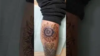 X- Ray of Sunflower #shorts #youtubeshortsfund #youtubeshort #short #sunflowettatcanadatattooartist