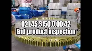 Stacker slewing ring bearing