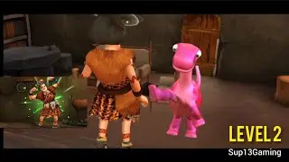 Scary Teacher Stone Age Chapter 4 Hate Triangle Level 2 - Purple Plant Drink Prank