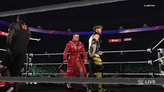WWE 2K25 Mutiny vs The Miztourage Raw Elimination Match