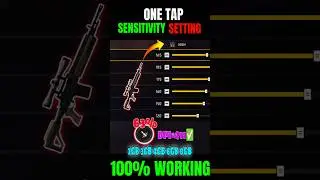 Free Fire Headshot setting 2025 ⚡ Best Sensitivity Settings ⚙️| Sensitivity + Hud Settings Free Fire