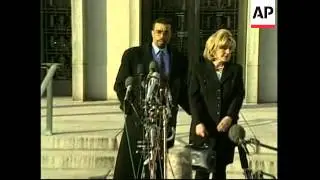 USA: CLINTON/LEWINSKY ALLEGED WHITE HOUSE SEX SCANDAL UPDATE