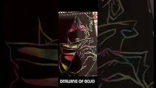 Gojo drawing on scratch notes 💖