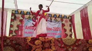 Assamese dance  || class 9th || annaul function 2025 || #rgnvl