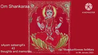 52 - thoughts and memories (language: English, some Sanskrit)