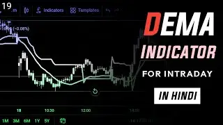Double EMA Indicator How to use In Stock Market| DEMA indicator #stockmarket #indicator