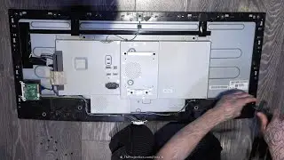 LG 40WP95C-W Disassembly Teardown and MATTE COATING REMOVAL ATTEMPT Ultrawide Monitor