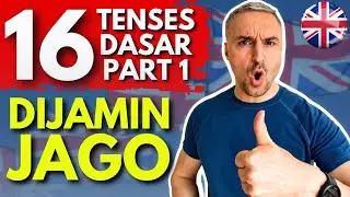 Cara CEPAT Ngerti 16 TENSES Bahasa Inggris (Part 1) - Basic English #6 | Belajar sama Bule