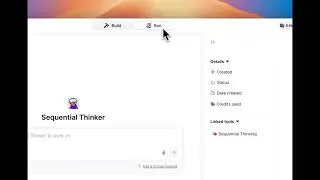 Sequential Thinking Tool Demo (Relevance AI)