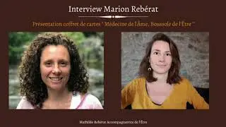 Interview Marion Reb&eacute;rat pour son coffret de cartes 