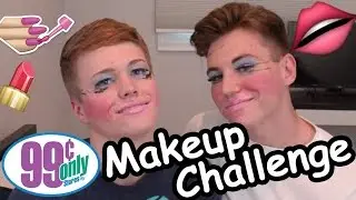 99&cent; Store Makeup Challenge ft. Patrick Broderick