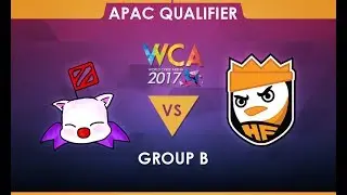 Moogle vs HappyFeet Game 1 - WCA 2017 APAC Qualifier Group B - @Xyclopzz