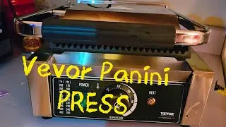 The Vevor Panini Press Industrial quality for sure 😄Subscribe and Like for future outings. 