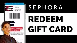 How To Redeem Sephora Gift Card Online - Using Sephora Gift Card !