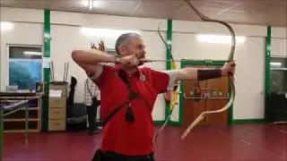 Grozer Hun bow - thumb ring shooting
